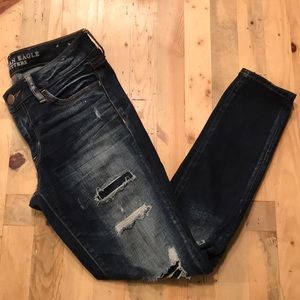 American Eagle Distressed Skinny Jeans